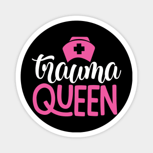 Coronavirus Pandemic Trauma Queen Magnet